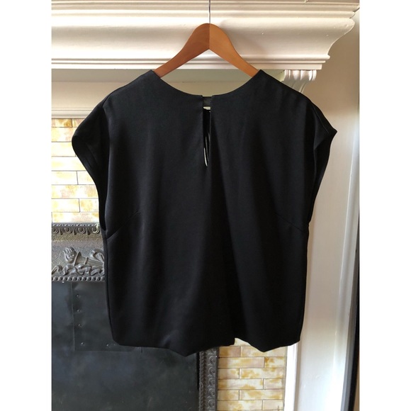3.1 PHILLIP LIM Split Back Satin Blouse - Picture 5 of 6